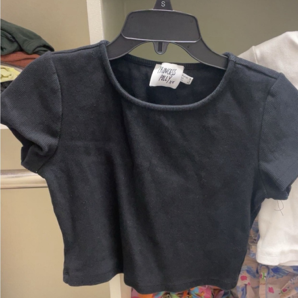 Black Crop Top
